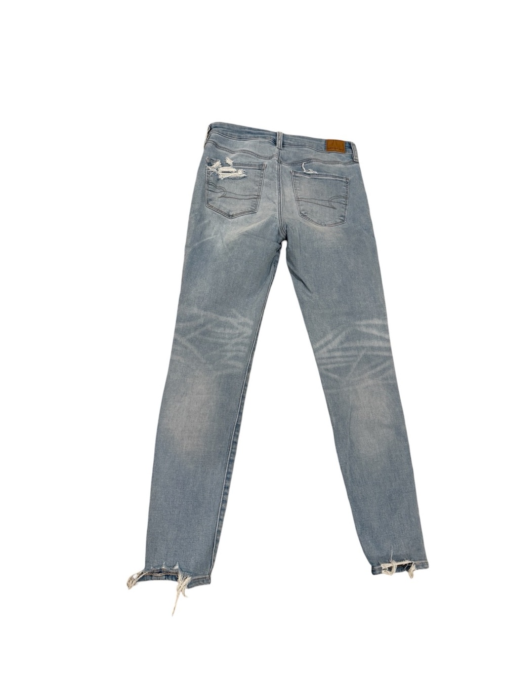 American Eagle Outfitters High Rise Skinny Jeans - Light Wash - Picture 11 of 13